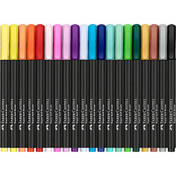 Ensemble de Marqueurs Faber-Castell 116452 Multicouleur (20 Pièces)