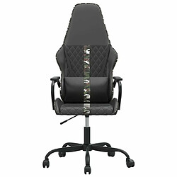 Avis Maison Chic Chaise de jeu, Chaise gaming, Fauteuil gamer d'ordinateur,Chaise de Bureau Noir et camouflage Similicuir -GKD28528