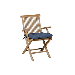 Avis Madison Galette de chaise de jardin Toscane Panama Safier Blue 46 x 46 cm