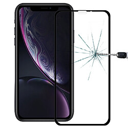 Wewoo Film de verre trempé de plein écran de colle anti-déflagrant de 9H 5D pour iPhone XR