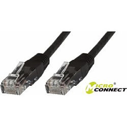 Disney U/UTP CAT6 0.20M Black LSZH Unshielded Network Cable, LSZH, 4x2xAWG 24 CU, 0.2 Meter