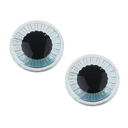 Oeil en plastique pièces oeil puces diy eyechips pour middie blythe poupée bleu clair pas cher