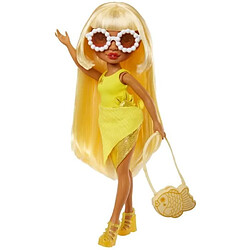 Avis Rainbow High Swim & Style - Poupée mannequin ariculée 27 cm - Sunny (Jaune) - Maillot de bain + Paréo - a partir de 4 ans