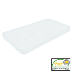 Matelas pour enfants 80x160x11 cm en polyester Oeko-Tex 100 ML-Design