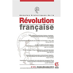 Annales historiques de la Révolution française, n° 374