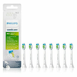 Tête de rechange Philips Paquete de 8 cabezales de cepillado sónicos estándar