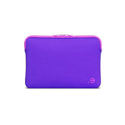 be.ez Housse pour MacBook 12 Pouces Édition LA Robe Sunset avec Fermeture Éclair Violet