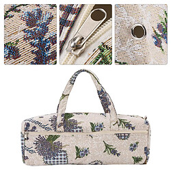 Universal Ménage Tissus Artisanat Tricot Aiguilles Rangement Pulls Art Aiguilles à coudre Sac à main pour femmes de grande capacité | Sac de rangement (violet)