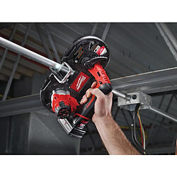 Acheter Scie à ruban MILWAUKEE M12 à 1 main - 2 batteries 4.0Ah 12 V, chargeur, coffret - 4933441805