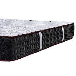 Acheter LUXURY LITERIE Matelas GoldSup (24cm), mousse haute densité, haute adaptabilité, ergonomique, indépendance du couchage, face été/hiver, 180x200cm