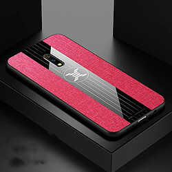 Wewoo Coque Souple Housse de protection en TPU antichoc pour OPPO Realme X / K3 XINLI Rouge