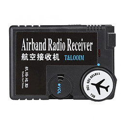 Universal 118 136MHz haute sensibilité air à terre air à air récepteur aéronautique récepteur radio numérique