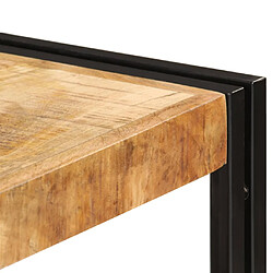 Helloshop26 Meuble télé buffet tv télévision design pratique 150 cm bois massif de manguier 2502078 pas cher