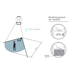 Acheter Avidsen Pro - Détecteur de mouvement solaire jusqu'à 15 m EnOcean