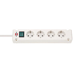 Alpexe Brennenstuhl Bremounta Extension Socket 4-way white 1.5m H05VV-F 3G1.5