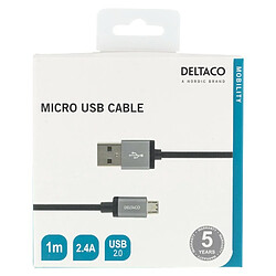 DELTACO - câble usb-a vers micro usb -110F