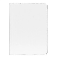 Wewoo Housse Étui blanc pour Samsung Galaxy Tab S2 9,7 Litchi Texture 360 degrés rotation en cuir avec support multi-fonctionnel