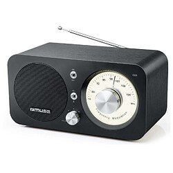 Radio portable analogique noir - M 095 BT - MUSE