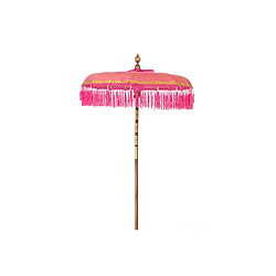 Parasol décoratif Romimex Bali Fuchsia 150 x 200 x 150 cm