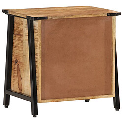 Acheter vidaXL Table de chevet 40x30x42 cm bois de manguier massif