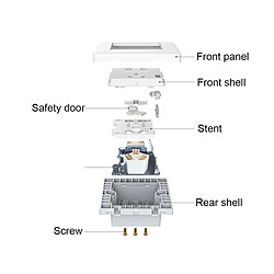 Avis Wewoo Prise Connectée blanc pour Xiaomi Smart Home Aqara Smart de contrôle de la lumière murale Version ZigBee Plug, travail avec multifonctionnel Gateway CA1001 Mihome APP