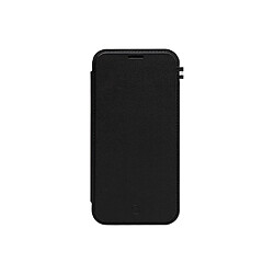 ARTEFAKT Étui Folio pour iPhone 12/12 Pro Édition Elysée Cuir avec Porte-Cates Noir