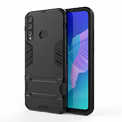 Coque en TPU Hybride 2 en 1 avec béquille noir pour votre Huawei P40 Lite E/Y7p