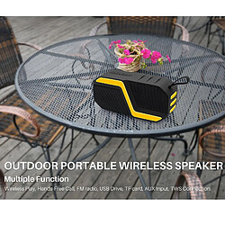 Avis Yonis Enceinte Bluetooth Portable Outdoor Support Appels Mains-Libres TF Card FM U Diske