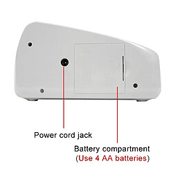 Acheter Wewoo V30 mini monnaie de papier multi portative comptant le compteur d'argent, prise d'UE