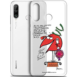 Caseink Coque Pour Huawei P30 Lite (6.2 ) [Gel HD Collection Les Shadoks ? Design Intelligent - Souple - Ultra Fin - Imprimé en France]