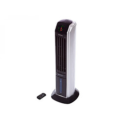 Purline rafraichisseur d'air de 4L avec ioniseur et humidificateur 70W noir blanc gris