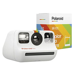 Acheter Pack Appareil photo instantané Polaroid GO Blanc + 1 Double Pack de films GO