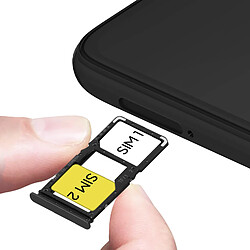 Avis Avizar Tiroir Carte SIM pour Xiaomi Redmi Note 7 et Note 7 Pro Dual Nano SIMNoir