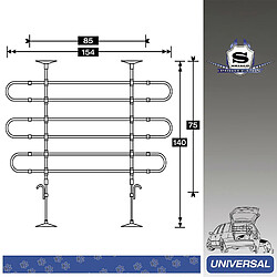 Avis Car + Grille Pare Chien 3 Niveaux-CAR+