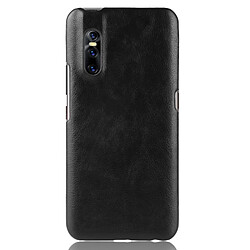 Wewoo Coque antichoc Litchi Texture PC + PU pour Vivo V15 Pro (Noir)