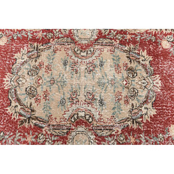 Avis Vidal Tapis de laine 251x137 brun Ultra Vintage