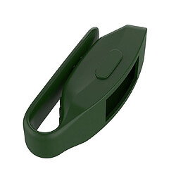 Acheter Wewoo Protection écran Étui de en silicone pour bouton Clip Smart Watch Fitbit Inspire / HR / Ace 2 Vert armée