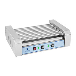 Helloshop26 Appareil machine à hot dog professionnelle inox 16 saucisses 1 800 watts 3614092