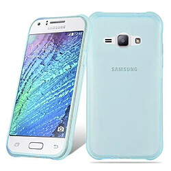 Cadorabo Coque Samsung Galaxy J1 ACE Etui en Bleu pas cher