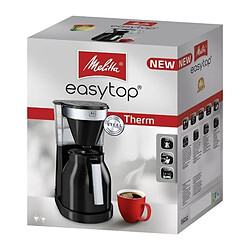 Avis MELITTA Easy Top Therm II 1023-08 - Cafetiere filtre 1L - 1050 W - Noir