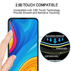 Wewoo Film de verre trempé Pour Huawei Enjoy 10 Full Glue de trempéprotecteur d'écranpleine couverture pas cher