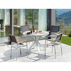 Ensemble table & chaises