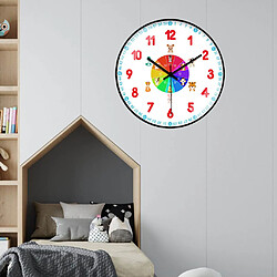 horloge murale enfants salle de classe chambres salon