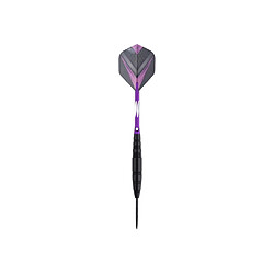 Avis 1001jouets Jeu de 3 fléchettes professionnelles à pointe en acier 23 gr Cupra violet.