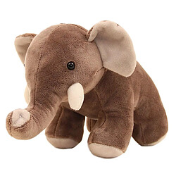 Universal Poupée éléphant en peluche mignonne de 25 cm jouet animal en peluche