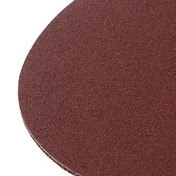 100 pcs 5 pouces disques de ponçage papier de verre non poreux rond polissage pad 120 # pas cher