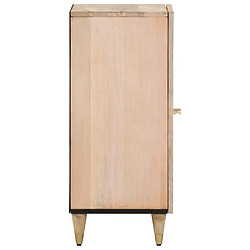 Avis vidaXL Armoire latérale 40x33x75 cm bois massif de manguier