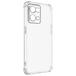 Avizar Coque Oppo Reno 7 Silicone Gel Coins Renforcés Transparent