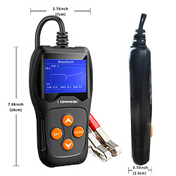 100-2000 CCA 220AH KW600 12V Analyseur D'alternateur de Testeur de Charge de Batterie de Voiture