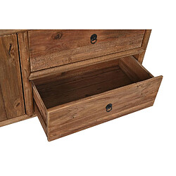 Acheter Pegane Meuble TV en bois recyclé coloris naturel - Longueur 156 x Profondeur 44 x hauteur 65 cm